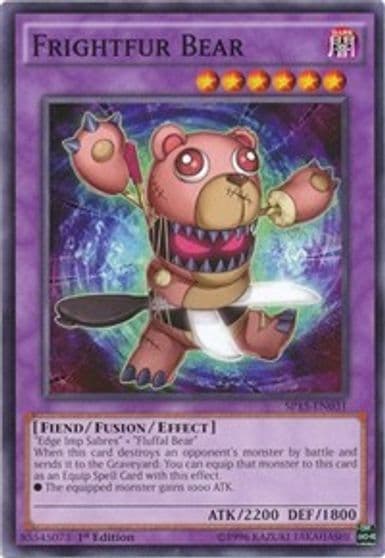 Frightfur Bear Common Star Pack ARC-V Yu-Gi-Oh! card
