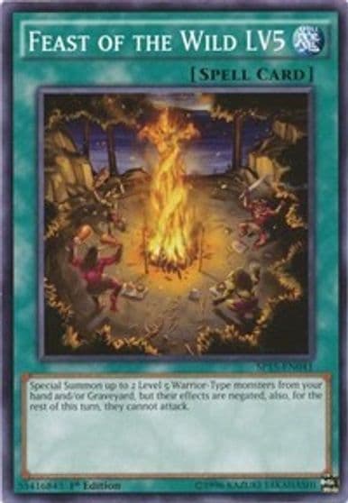 Feast of the Wild LV5 Star Pack ARC-V Yu-Gi-Oh! card