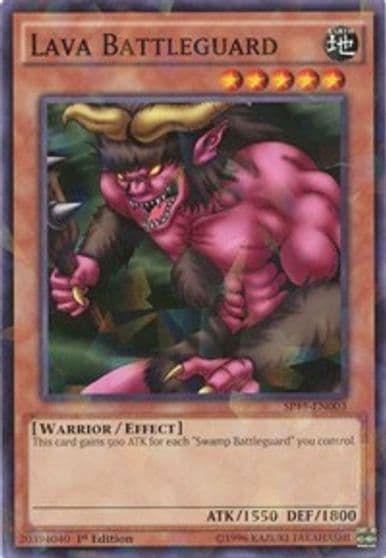 Lava Battleguard Shatterfoil Star Pack ARC-V Yu-Gi-Oh! card
