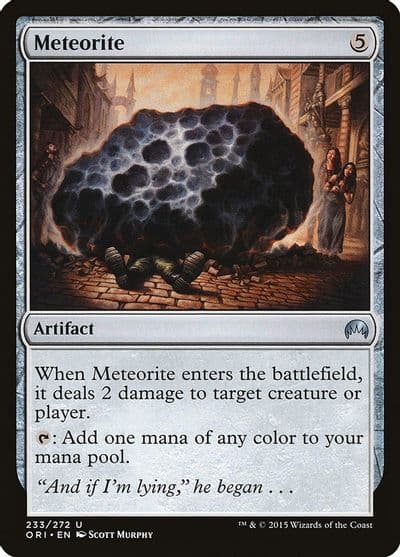 Meteorite Magic Origins Magic card
