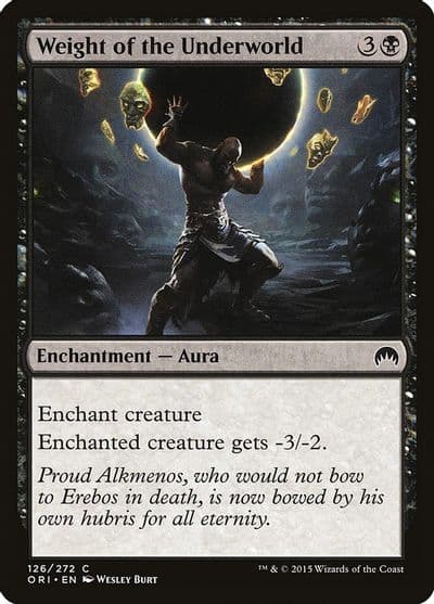 Weight of the Underworld Magic Origins Magic card