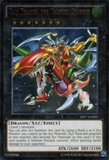 Gaia Dragon the Thunder Charger UTR Astral Pack 7 Yu-Gi-Oh! card