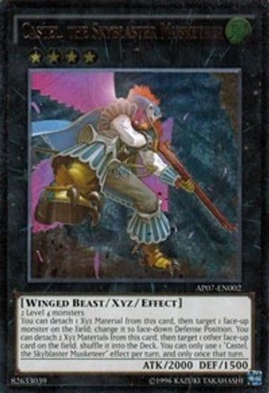 Castel the Skyblaster Musketeer UTR Astral Pack 7 Yu-Gi-Oh! card