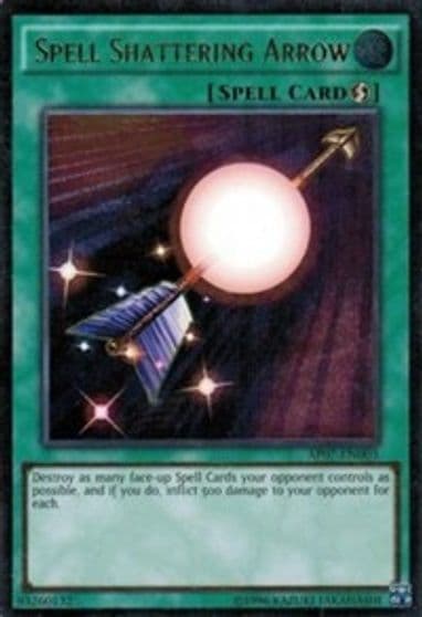 Spell Shattering Arrow UTR Astral Pack 7 Yu-Gi-Oh! card