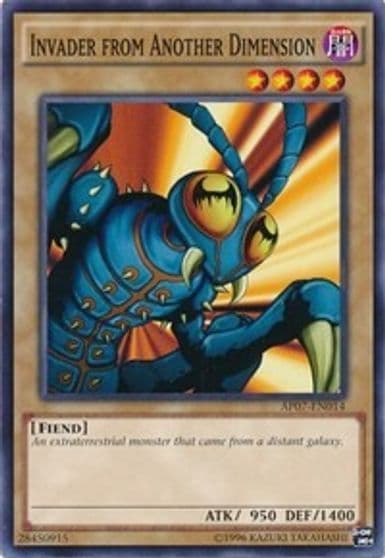 Invader from Another Dimension Astral Pack 7 Yu-Gi-Oh! card