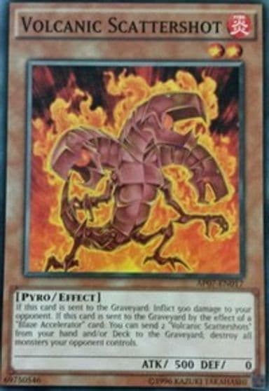 Volcanic Scattershot Astral Pack 7 Yu-Gi-Oh! card