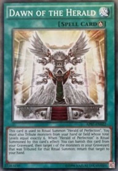 Dawn of the Herald Astral Pack 7 Yu-Gi-Oh! card