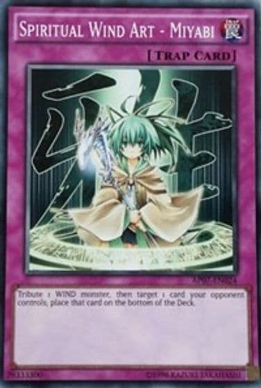 Spiritual Wind Art Miyabi Astral Pack 7 Yu-Gi-Oh! card