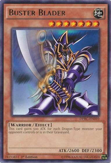 Buster Blader Duelist Pack: Battle City Yu-Gi-Oh! card