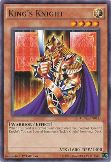 Kings Knight Duelist Pack: Battle City Yu-Gi-Oh! card