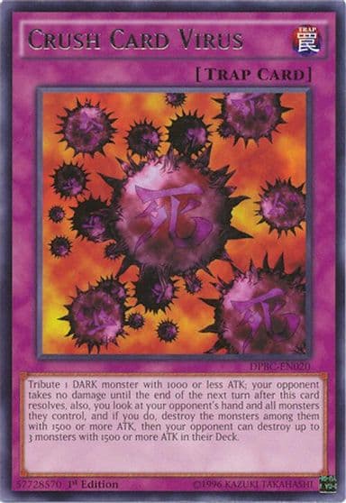 Crush Card Virus Duelist Pack: Battle City Yu-Gi-Oh! card