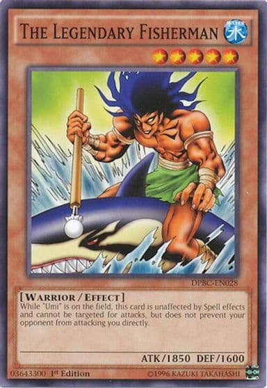 The Legendary Fisherman Duelist Pack: Battle City Yu-Gi-Oh! card