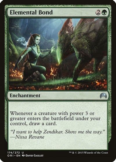 Elemental Bond Magic Origins Magic card