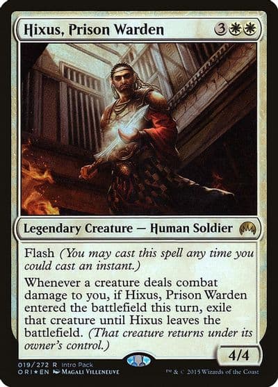Hixus Prison Warden Unique and Miscellaneous Promos Magic card