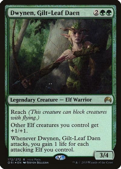 Dwynen Gilt Leaf Daen Unique and Miscellaneous Promos Magic card