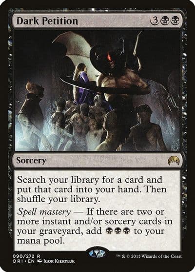 Dark Petition Magic Origins Magic card