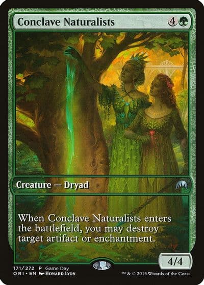 Conclave Naturalists Game Day & Store Championship Promos Magic card