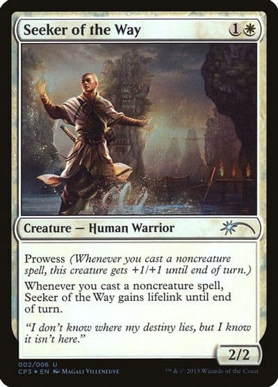 Seeker of the Way Unique and Miscellaneous Promos Magic card
