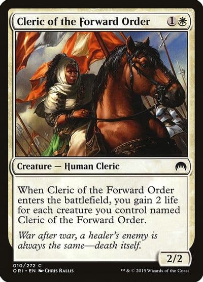 Cleric of the Forward Order Magic Origins Magic card