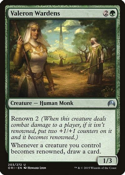 Valeron Wardens Magic Origins Magic card