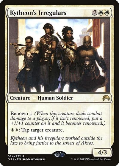 Kytheons Irregulars Magic Origins Magic card