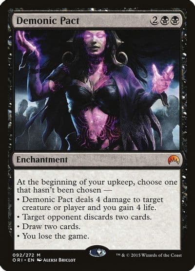 Demonic Pact Magic Origins Magic card