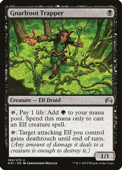 Gnarlroot Trapper Magic Origins Magic card