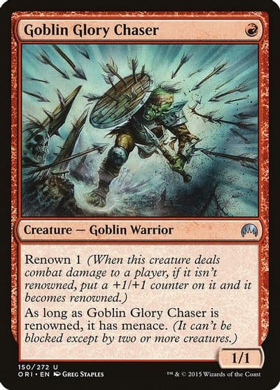Goblin Glory Chaser Magic Origins Magic card