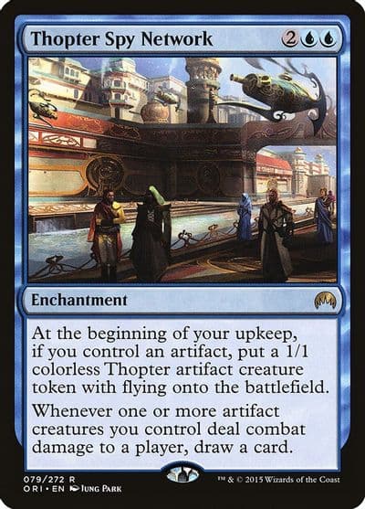 Thopter Spy Network Magic Origins Magic card