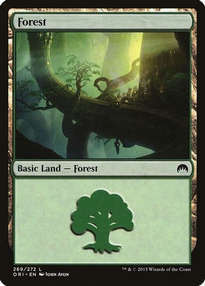 Forest 269 Magic Origins Magic card