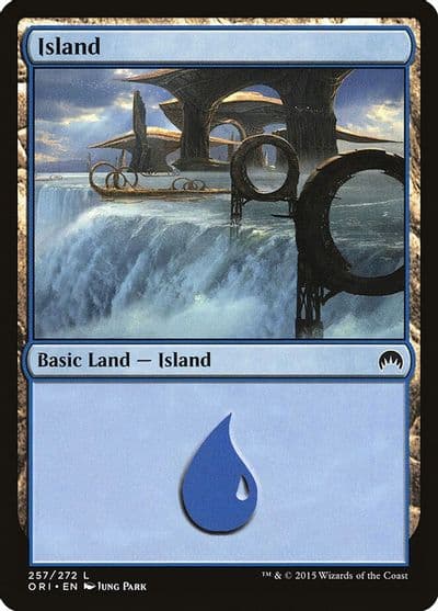 Island 257 Magic Origins Magic card