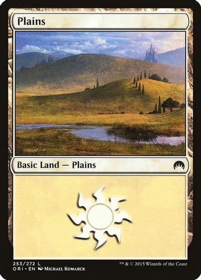 Plains 253 Magic Origins Magic card