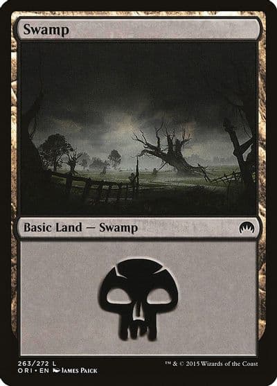 Swamp 263 Magic Origins Magic card