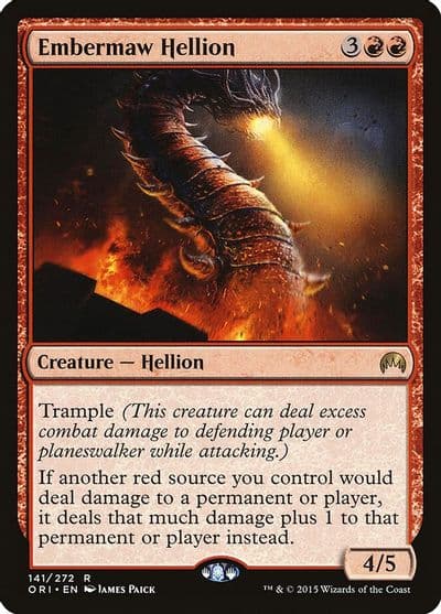 Embermaw Hellion Magic Origins Magic card