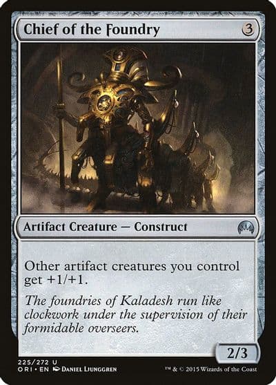 Chief of the Foundry Magic Origins Magic card