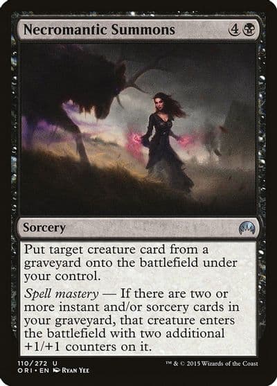 Necromantic Summons Magic Origins Magic card