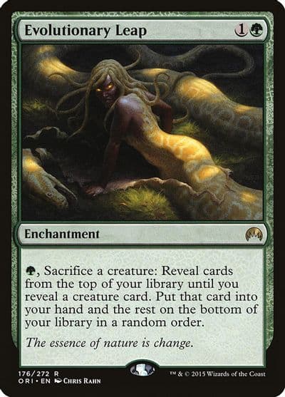 Evolutionary Leap Magic Origins Magic card