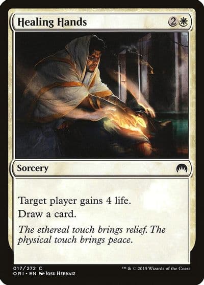 Healing Hands Magic Origins Magic card