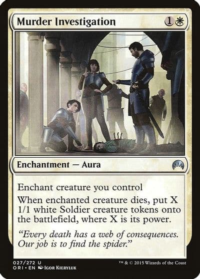 Murder Investigation Magic Origins Magic card