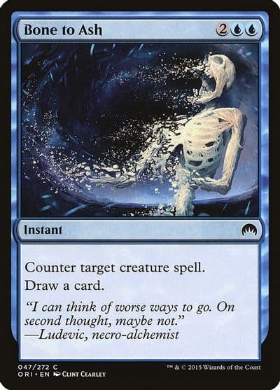 Bone to Ash Magic Origins Magic card