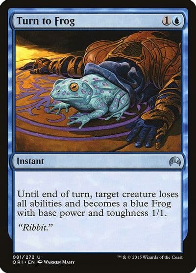 Turn to Frog Magic Origins Magic card