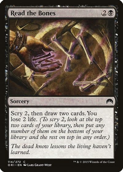 Read the Bones Magic Origins Magic card