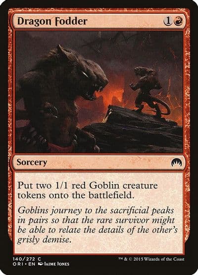 Dragon Fodder Magic Origins Magic card