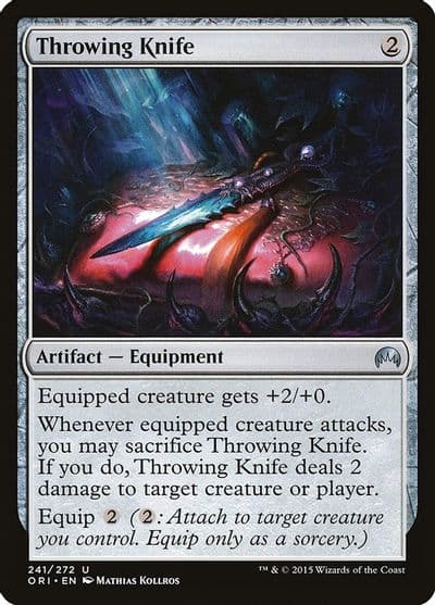 Throwing Knife Magic Origins Magic card