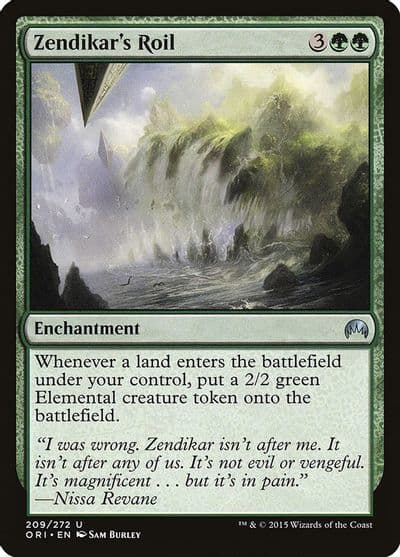 Zendikars Roil Magic Origins Magic card