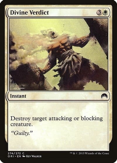 Divine Verdict Magic Origins Magic card