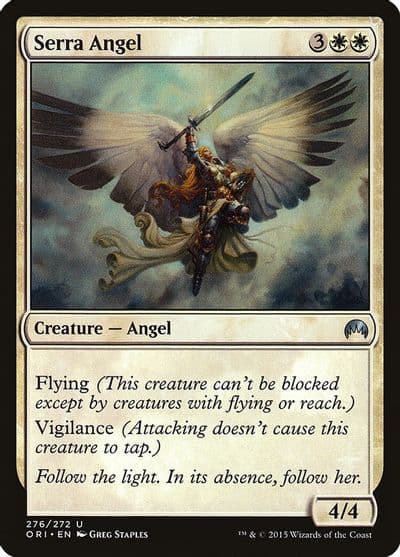 Serra Angel Magic Origins Magic card