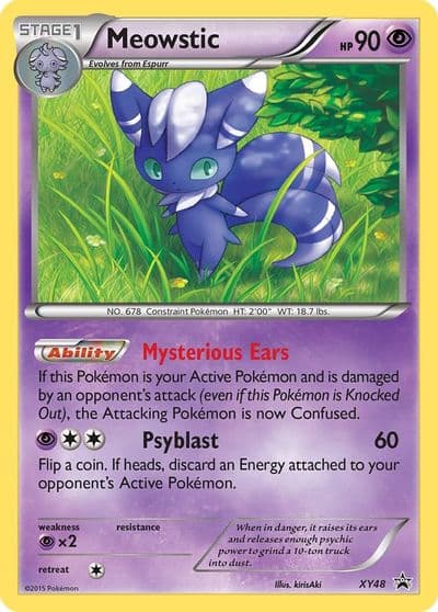 Meowstic - XY48 XY Promos Pokemon card