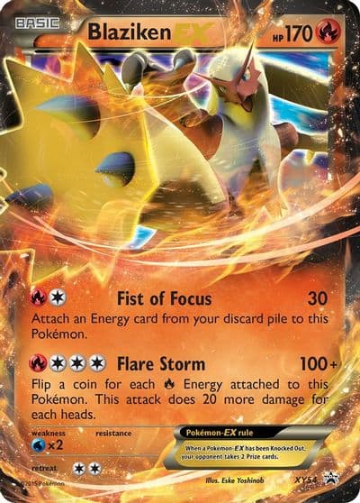 Blaziken EX - XY54 XY Promos Pokemon card