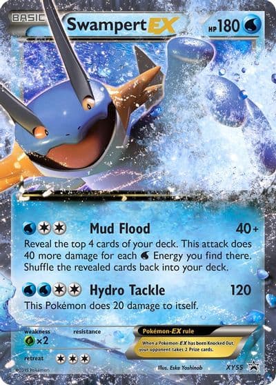 Swampert EX - XY55 XY Promos Pokemon card